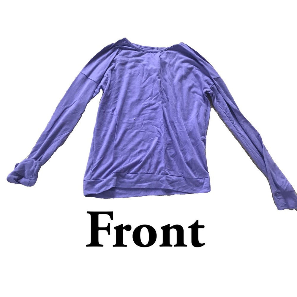 Champion long sleeve girls athletic shirt
